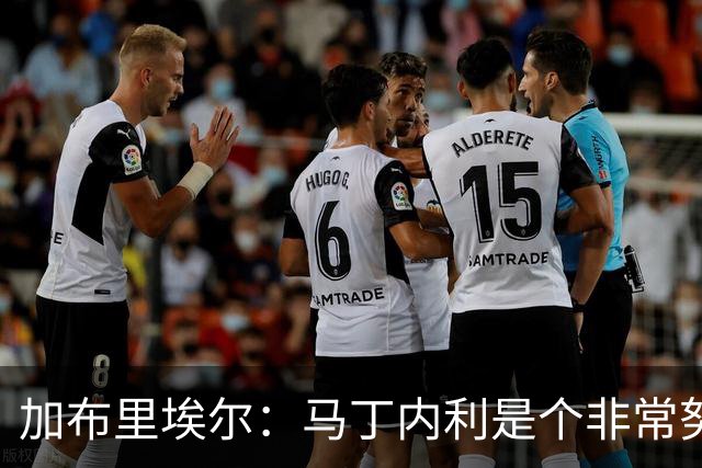 加布里埃尔：马丁内利是个非常努力的年轻人，他有能力决定比赛